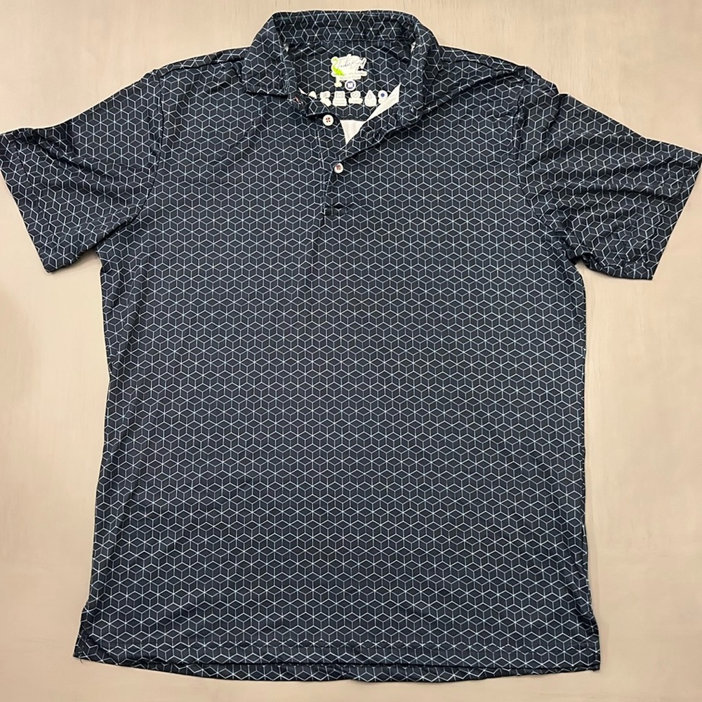 TailorByrd Short Sleeve Performance Polo. Men’s Medium.